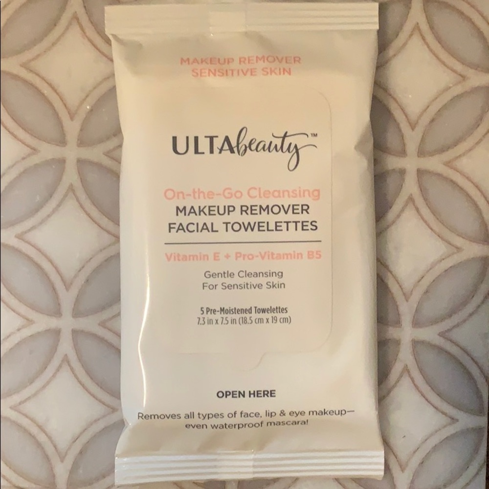 5/$25 Ulta Makeup Remover Cleansing Wipe